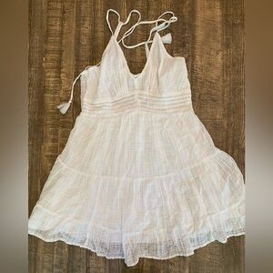 American Eagle white sundress size small